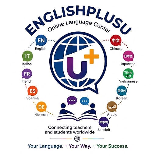 Онлайн-центр EnglishPlusU — языки, которые мы преподаём